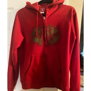 Women’s 49er’s red hoodie XL